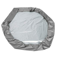 Resistente copertura per sandbox, tettuccio per sandbox permeabile all'aria, resistente alla neve antistrappo resistente all'usura(gray, 140 * 110 * 20cm)