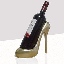 MCTY - Portabottiglie per vino, con tacco alto, a forma di scarpa, ideale per decorare la casa, feste di Natale