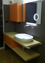 ARTIMODE made in Italy Mobile Bagno '' Moon'' Completo di Due COLONNE