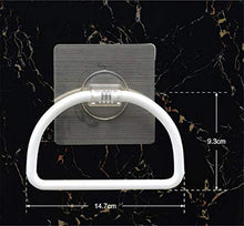 OFKPO Asciugamano Anelli Bagno Cucina Portasciugamani Plastica