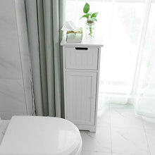 Bicaquu Armadietto da Bagno, Armadio da Bagno, Armadio da Bagno Multiuso 30 * 30 * 81,5 cm per Ufficio Domestico