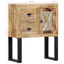 FAMIROSA Credenza 60x30x76 cm in Legno Massello di Mango