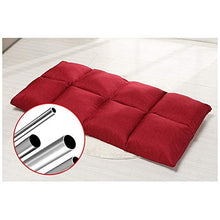 MICEROSHE Comodo Divano Sedia Cuscino Cuscino per Balcone Lazy CouchComputer Bed Waist Chair Sedie comode e Belle (Colore : Rosso, Dimensione : L:110 * 52 * 12cm)