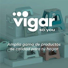 VIGAR - Sgabello pieghevole compact in plastica