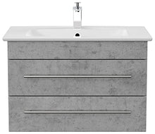 Mobile bagno con lavabo Villeroy & Boch Venticello 80cm grigio cemento