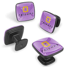Porta amico Pomelli per Porta Set di 4 Pomelli per Mobili Manopole per Cassetti Cucina Armadio Vetro