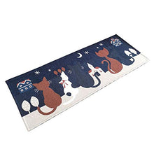 LZYMLG Tappeto da Cucina Antiscivolo Tappetini da Bagno Tappetini in Poliestere Morbidi Tappeti per Camera da Letto Tappeto da Comodino caffè 45 * 180 cm