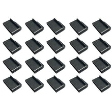 Confezione da 20 supporti per doghe da 68 mm x 8mm per letti con telaio in ferro