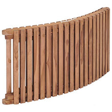 vidaXL Massello di Teak Lettino Prendisole Pieghevole Sdraio Cislonga Seduta
