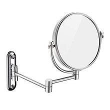 specchio trucco,specchio trucco,Specchio per il trucco in metallo da bagno con ingrandimento 7 volte da 8 pollici, specchio per trucco pieghevole e bellezza bifacciale