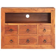 vidaXL Credenza 80x30x60 cm in Legno Massello di Acacia