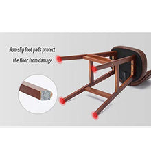 Sedia Da Bar Girevole Sgabelli Da Bar Semplici, Con Gambe In Legno Marrone E Cuscino In PU, Per Casa Colazione, Cucina, Bancone Da Pranzo, Sgabelli Alti, Carico 150 Kg (4 Colori)(Color:bianca)