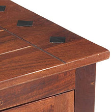 vidaXL Credenza Marrone Miele 105x35x65 cm Legno Massello di Acacia