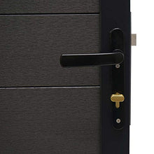 Mendler Porta per Recinzione Pannelli frangivento Protezione Privacy Sarthe 180x90cm Antracite