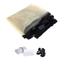 OverTop - Tenda magnetica per porta a mani libere, anti-zanzare, colore: Beige