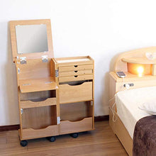 Comodini Soggiorno End Frames Dressing Table Integrato Semplice Camera Piccolo Multifunzionale Clamshell Che Piega Il Mini Tabella di Preparazione