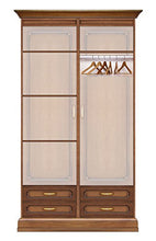 Made in Italy Armadio 2 Ante 4 cassetti modulare