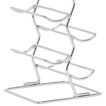 Amazon Basics - Portabottiglie di vino cromato dal design moderno, per 12 bottiglie