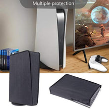 Xuebai Custodia Protettiva Morbida per Pelle Host DustProof Cover per PS5 Play-Station 5 Cover per Console Nera