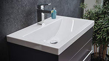 Mobile bagno Mars 600 SlimLine con specchio a LED antracite satinato