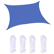 Fablcrew Vela Ombreggiante Tendalino Parasole Anti-ultravioletto Impermeabile e Resistente per Terrazza Balcone Giardino Esterno