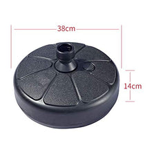 qkdop Cortile per Ombrellone Rotondo da 38 Mm con Supporto per Ombrellone E Giardino Esterno