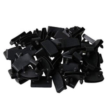 RDEXP - Supporti per doghe da letto, prodotto di ricambio, colore nero, confezione da 50 pezzi