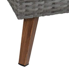Greemotion Gomera Divano da Giardino, Alluminio, Grigio, ca. 140 x 64 x 75 cm