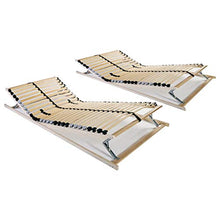 SKM Reti a Doghe 2 pz 7 Zone con 28 Doghe in Legno 70x200 cm (30kg)