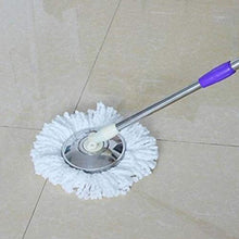 SSAYY Mop 2 Pezzi di Ricambio 360 Testa Rotante Easy Magic Microfiber Spinning Floor Mop Head per La Pulizia Domestica Pulizia del Pavimento Mop