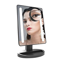 ZWH-Specchio per Il Trucco Trucco Schermo LED Specchi Specchio di Tocco 16 Luce di Striscia Ingrandimento Vanity Table Supporto da Tavolo Specchio della Luce Regolabile Specchio