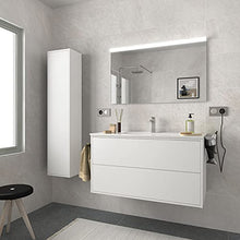 Salgar Optimus Set Mobile da Bagno, Truciolato, Bianco, Extra Grande