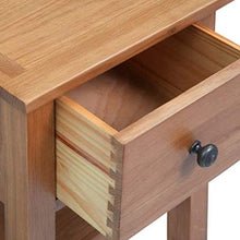 File cabinets Comodino tavolino Supporto per tavoli da Comodino in Legno massello Cassetti