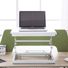 GaoF Tavolo per Laptop in Piedi, Supporto per banco da Lavoro per Tavolo elevabile per Computer Desktop, Display alternato Seduto