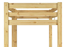 Erst-Holz Letto a Castello 90x200 per Bambini in Pino massello divisibile con doghe rigide 60.09-09