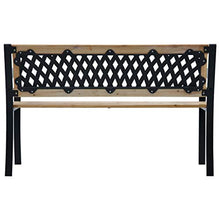 UnfadeMemory Panchina da Giardino 120 cm in Legno