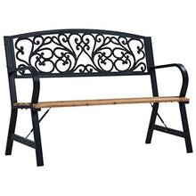 VidaXL - Panca da giardino, 120 cm, in legno