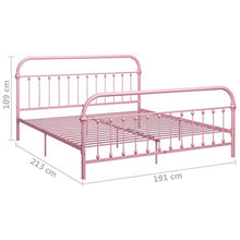 SKM Giroletto Rosa in Metallo 180x200 cm (27.65kg)