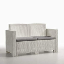 Bica 9027 Set Alabama 2 Salottini, Bianco - Arredi Casa