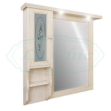 Mobile da Bagno in Legno DECAPE' con LAVABO in Ceramica E SPECCHIERA