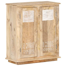 vidaXL Credenza 64x30x75 cm Legno Massello di Mango