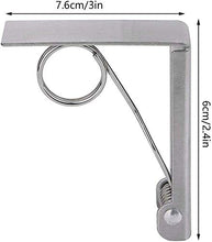 Wacemak1r - Supporto per tovaglia in acciaio inox, per feste, picnic, 4 pezzi
