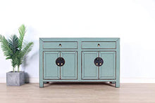 Yajutang - Comò con 4 ante e 2 cassetti, colore: Grigio