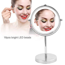 Specchio da trucco, specchio cosmetico per trucco illuminato a LED