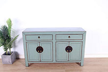 Yajutang - Comò con 4 ante e 2 cassetti, colore: Grigio