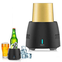 ALK Tazza di Raffreddamento, Macchina per Bevande Fredde da Ufficio 12V, portabicchieri più Freddo, refrigeratore per Bevande Birra,A