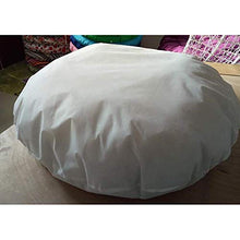 LLKK - Cuscino rotondo per sedia Papasan, con cuscino, per sedia a dondolo da appendere senza supporto, per patio