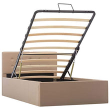 SKM Giroletto Idraulico Cappuccino in Similpelle 90x200cm