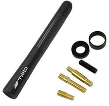 SaySure - 4.7" inch Black Carbon Fiber Short Antenna for Cars C99D