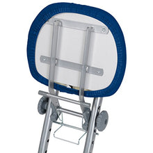 Ribelli Sgabello per Stirare Seduta Sedia da Stiro Regolabile in Altezza Blu